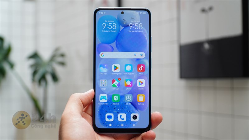 Mặt trước của Redmi Note 12. Mặt trước của Redmi Note 12.