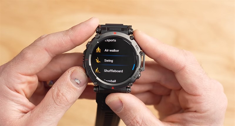 Amazfit T-Rex Ultra còn sở hữu rất nhiều bài tập luyện khác nhau để bạn thoải mái lựa chọn