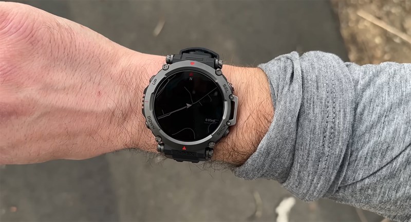 Amazfit T-Rex Ultra còn được hỗ trợ tính năng GPS xịn sò