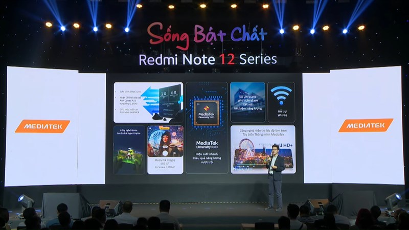 Toàn cảnh sự kiện ra mắt Redmi Note 12 Series tại Việt Nam