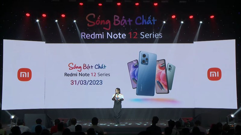 Toàn cảnh sự kiện ra mắt Redmi Note 12 Series tại Việt Nam