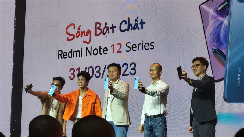 Toàn cảnh sự kiện ra mắt Redmi Note 12 Series tại Việt Nam