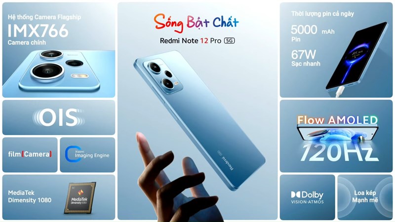 Toàn cảnh sự kiện ra mắt Redmi Note 12 Series tại Việt Nam