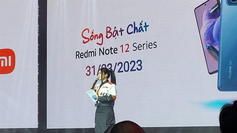 Toàn cảnh sự kiện ra mắt Redmi Note 12 Series tại Việt Nam