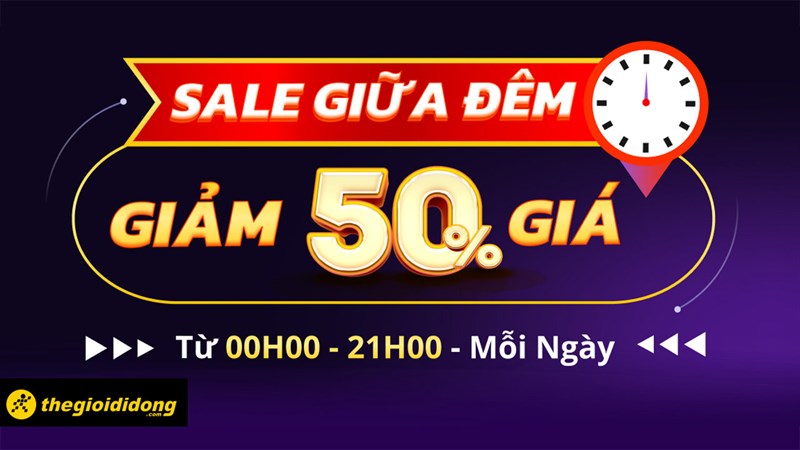 Minigame: Săn sale giữa đêm - giảm ngay nửa giá, chơi và nhận quà liền tay Minigame: Săn sale giữa đêm - giảm ngay nửa giá, chơi và nhận quà liền tay
