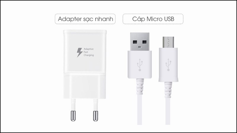 Bộ adapter sạc 15W kèm cáp Micro Samsung TA20HW 