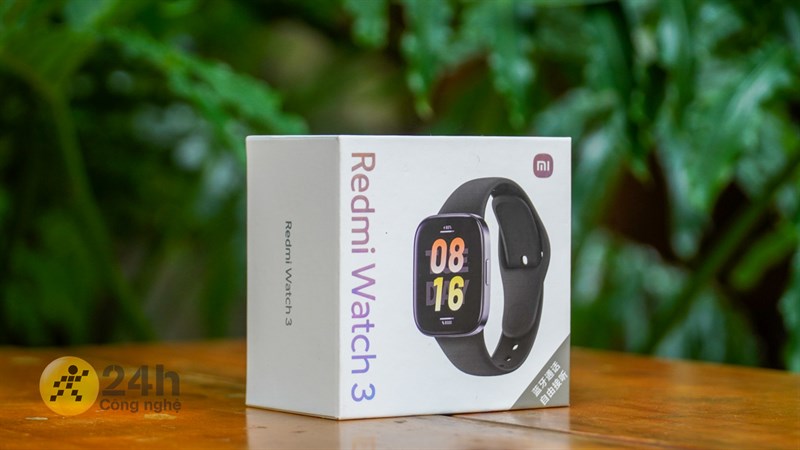 Hộp đựng của Redmi Watch 3 vẫn giữ nguyên sự đơn giản và nhỏ gọn như các sản phẩm đồng hồ thông minh trong cùng phân khúc giá. Hộp đựng của Redmi Watch 3 vẫn giữ nguyên sự đơn giản và nhỏ gọn như các sản phẩm đồng hồ thông minh trong cùng phân khúc giá.