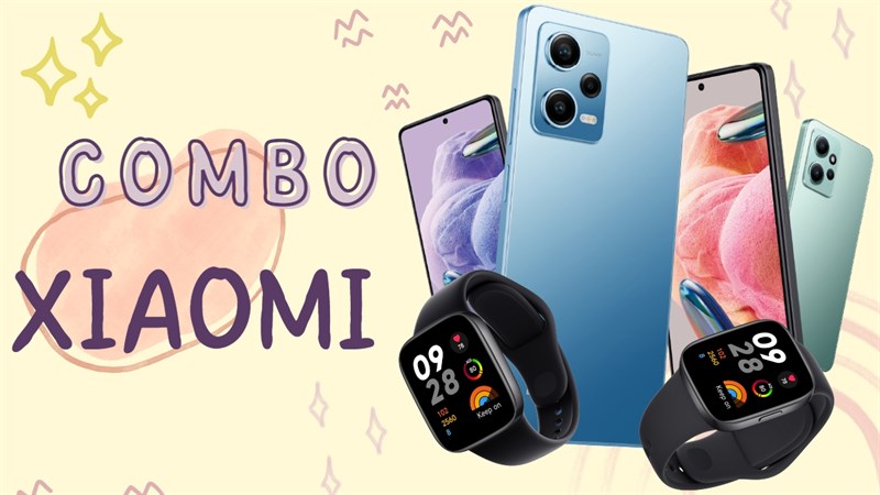 Combo Xiaomi đáng mua 2023: Sự kết hợp Redmi Note 12 và Redmi Watch 3 Combo Xiaomi đáng mua 2023: Sự kết hợp Redmi Note 12 và Redmi Watch 3