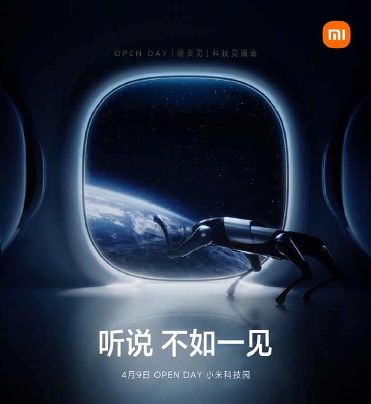 Xiaomi sẽ giới thiệu các công nghệ tương lai vào ngày 9/4