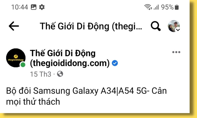 Sau khoảng 20 phút với các tác vụ nhẹ thì Galaxy A34 5G của mình chỉ tiêu hao 5% pin. Sau khoảng 20 phút với các tác vụ nhẹ thì Galaxy A34 5G của mình chỉ tiêu hao 5% pin.