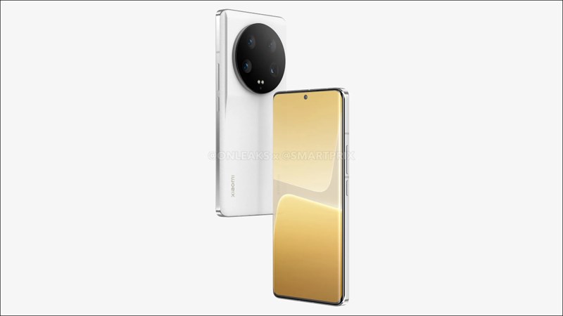 Lộ ảnh render Xiaomi 13 Ultra mới: Màn hình cong bắt mắt, khung nhôm cao cấp