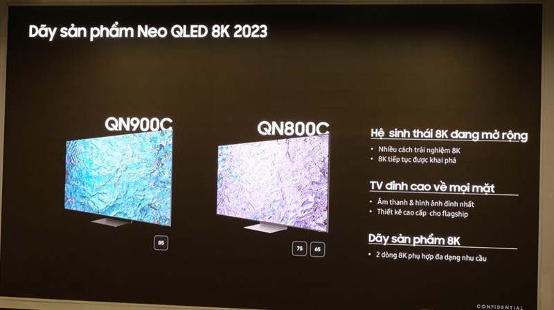 Tại sự kiện, Samsung giới thiệu các sản phẩm và tính năng được thiết kế nhằm mang đến trải nghiệm 8K đầy sáng tạo và phong phú. Tại sự kiện, Samsung giới thiệu các sản phẩm và tính năng được thiết kế nhằm mang đến trải nghiệm 8K đầy sáng tạo và phong phú.