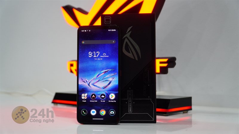 Màn hình của ROG Phone 7 được thiết kế dạng 'vô khuyết' và nhiều thông số ấn tượng