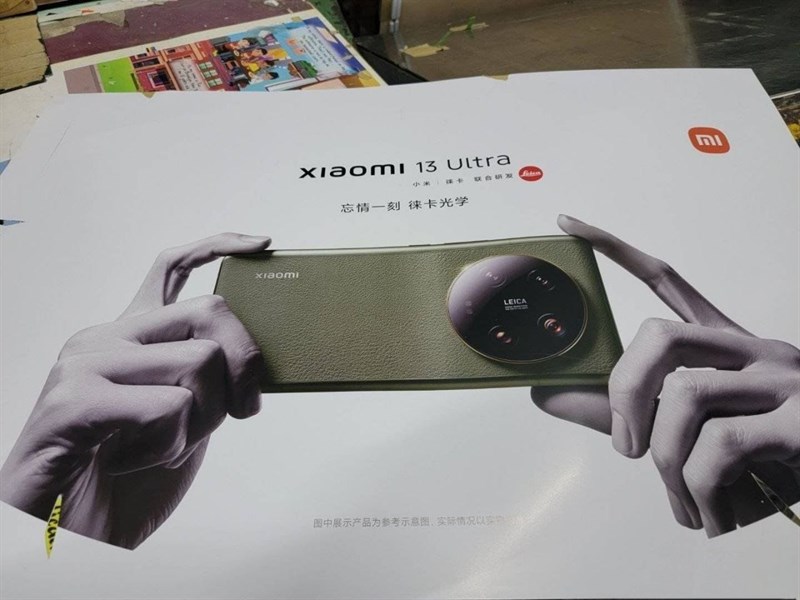 Xiaomi 13 Ultra lộ diện qua poster rò rỉ Xiaomi 13 Ultra lộ diện qua poster rò rỉ