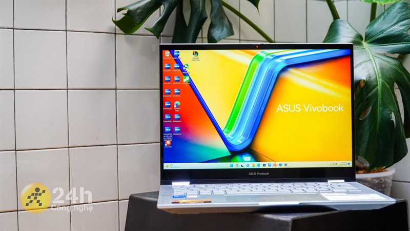 ASUS Vivobook S 14 Flip sở hữu cấu hình mạnh mẽ với vi xử lý Intel thế hệ 13