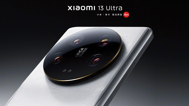 Hình ảnh chính thức về Xiaomi 13 Ultra: 4 camera, hợp tác với Leica, mặt lưng da nano