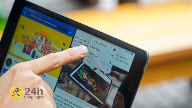 Thường thì mình sử dụng tính năng Slide Over nhiều hơn là Split View.