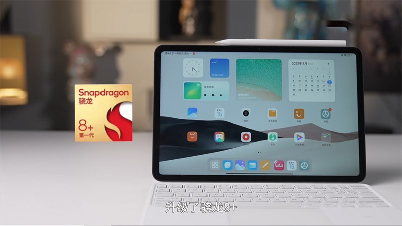 Xiaomi Pad 6 Pro gây ấn tượng với người dùng bằng việc trang bị con chip Snapdragon 8+ Gen 1