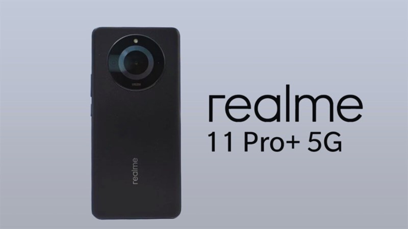 Ảnh thực tế của điện thoại realme 11 Pro+ 5G đã lộ