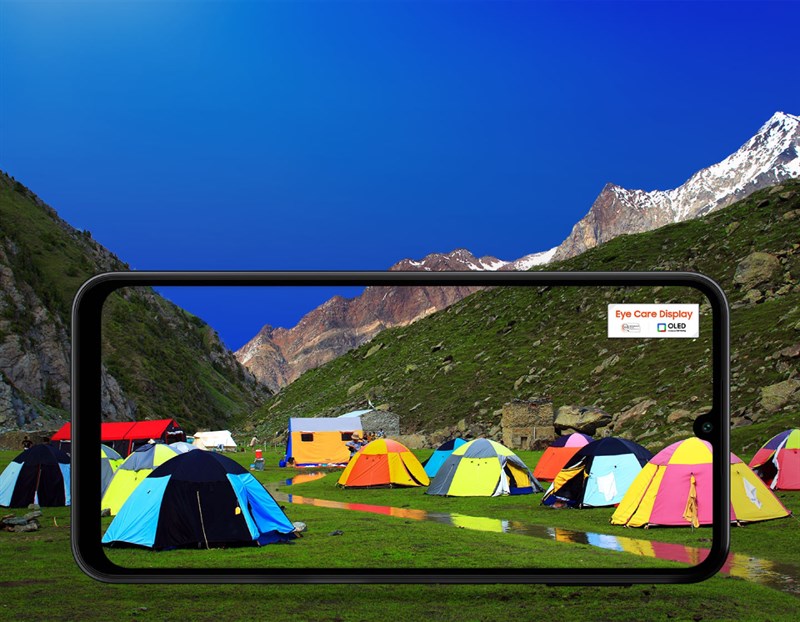 Galaxy A24 được trang bị màn hình Super AMOLED mang lại chất lượng hình ảnh, video cực kì chân thật và sắc nét Galaxy A24 được trang bị màn hình Super AMOLED mang lại chất lượng hình ảnh, video cực kì chân thật và sắc nét