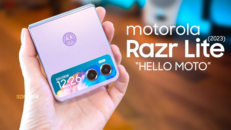 Motorola Razr Lite có thể được ra mắt vào tháng 10/2023 cùng lúc với Motorola Razr 2023