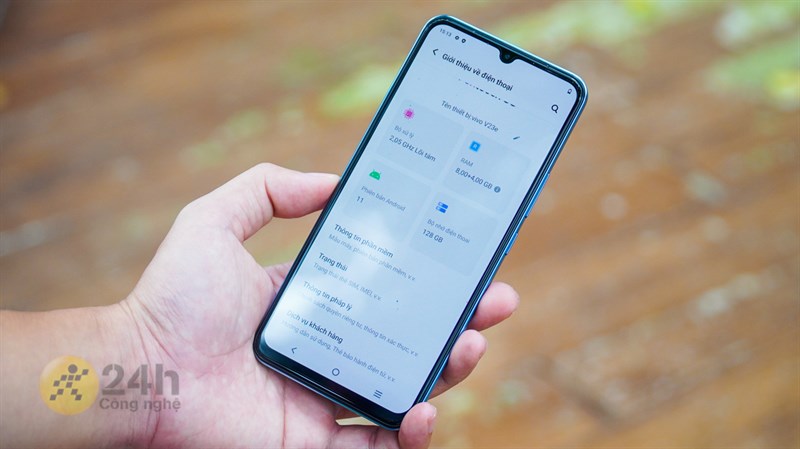 Bộ giao diện Vivo V23e cũng góp phần khiến sản phẩm ghi dấu ấn trong nhận thức của người dùng