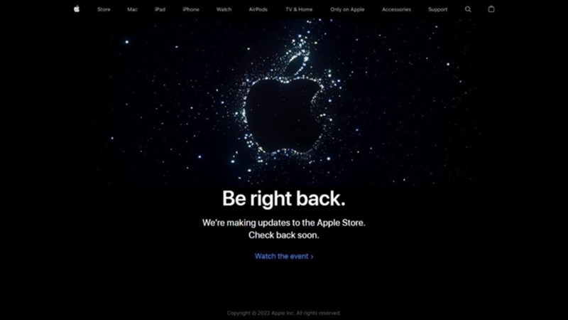 Trước đó Apple Store cũng tạm đóng cửa trước thềm ra mắt iPhone 14 Trước đó Apple Store cũng tạm đóng cửa trước thềm ra mắt iPhone 14