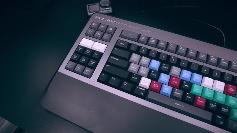 BlackMagic Design DaVinci Resolve Editor Keyboard được hoàn thiện chắc chắn