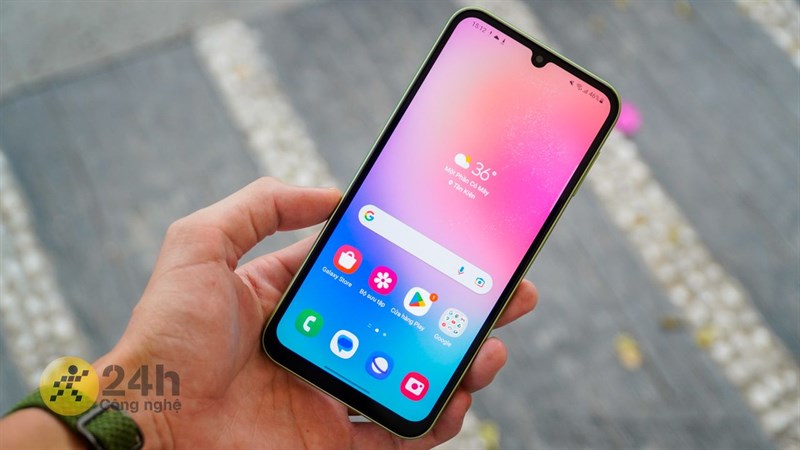 Lý do nên mua Galaxy A24 – Màn hình Super AMOLED siêu nét