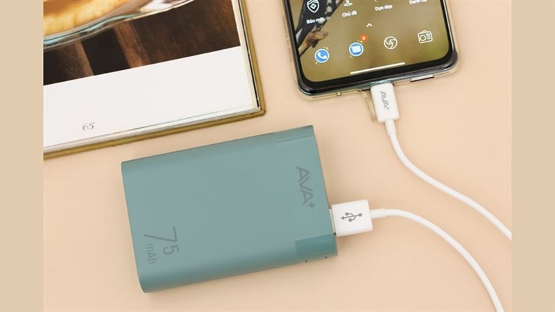  sạc dự phòng 7.500 mAh AVA+ LJ JP199