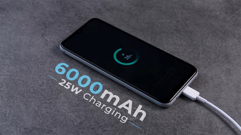 Galaxy M14 5G còn có thể mang đến thời gian sử dụng lâu dài cho người dùng với viên pin 6.000 mAh Galaxy M14 5G còn có thể mang đến thời gian sử dụng lâu dài cho người dùng với viên pin 6.000 mAh