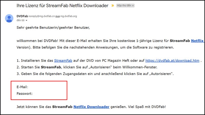 Cách sử dụng 1 năm miễn phí StreamFab Netflix Downloader