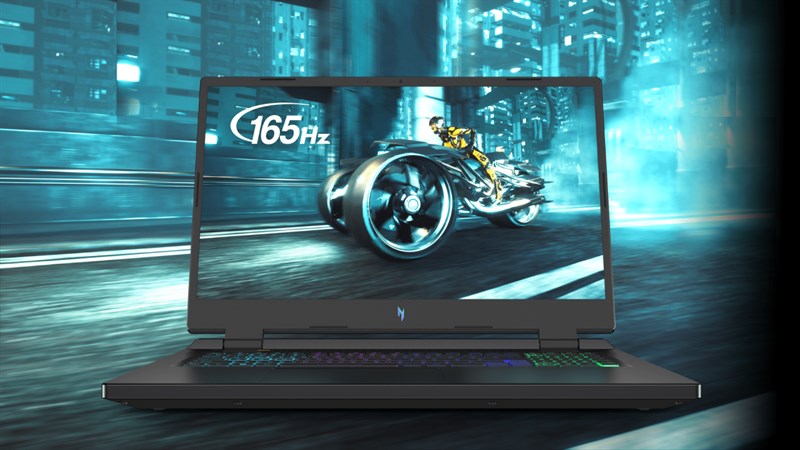 Hơn nữa, Acer Nitro 17 Phoenix còn sở hữu màn hình Full HD với tần số quét lên tới 165 Hz Hơn nữa, Acer Nitro 17 Phoenix còn sở hữu màn hình Full HD với tần số quét lên tới 165 Hz