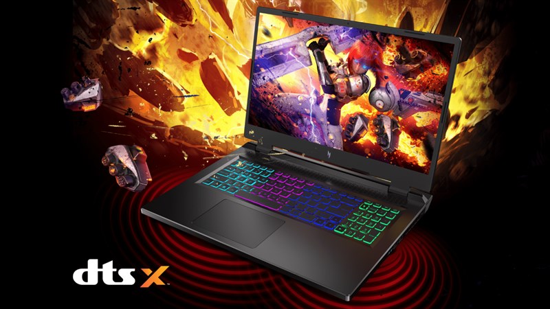 Bàn phím của Nitro 17 Phoenix cũng được thiết kế nổi bật, mang lại trải nghiệm chơi game cực đã Bàn phím của Nitro 17 Phoenix cũng được thiết kế nổi bật, mang lại trải nghiệm chơi game cực đã