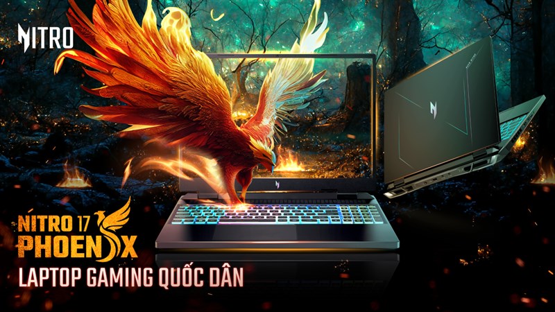 Acer Nitro 17 Phoenix: Laptop gaming 'quốc dân' 2023 chính thức ra mắt Acer Nitro 17 Phoenix: Laptop gaming 'quốc dân' 2023 chính thức ra mắt