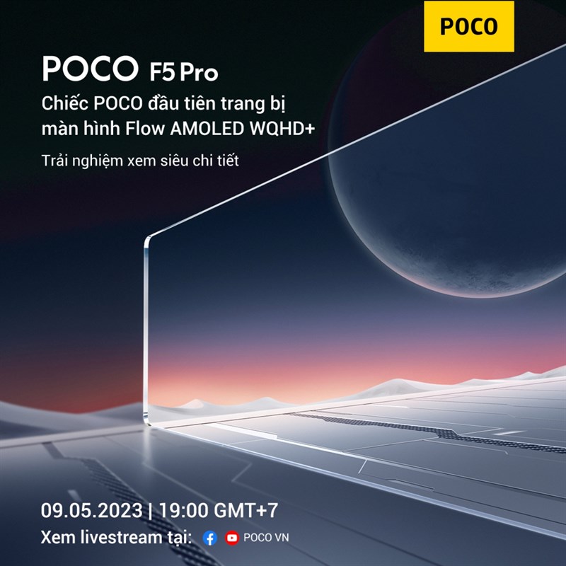 POCO F5 Pro được hãng xác nhận thông số màn hình POCO F5 Pro được hãng xác nhận thông số màn hình