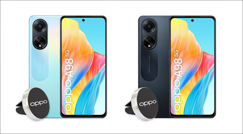 Rò rỉ ảnh render của OPPO A98 5G Rò rỉ ảnh render của OPPO A98 5G