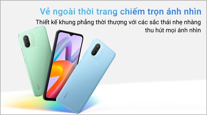 Máy có 3 màu sắc: Xanh dương nhạt, Xanh lục nhạt và Đen Máy có 3 màu sắc: Xanh dương nhạt, Xanh lục nhạt và Đen