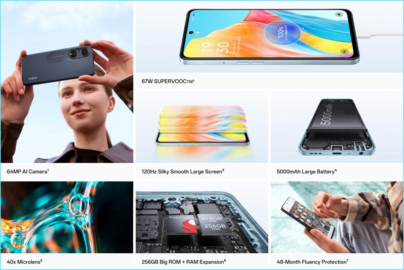 Thông số kỹ thuật của OPPO A98 5G Thông số kỹ thuật của OPPO A98 5G