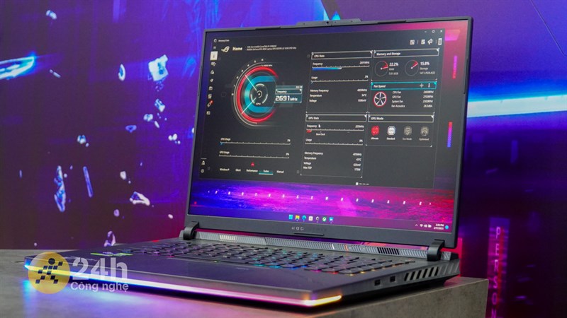 ASUS ROG Strix SCAR 16 2023 được trang bị vi xử lý Intel Core i9-13980HX mạnh mẽ