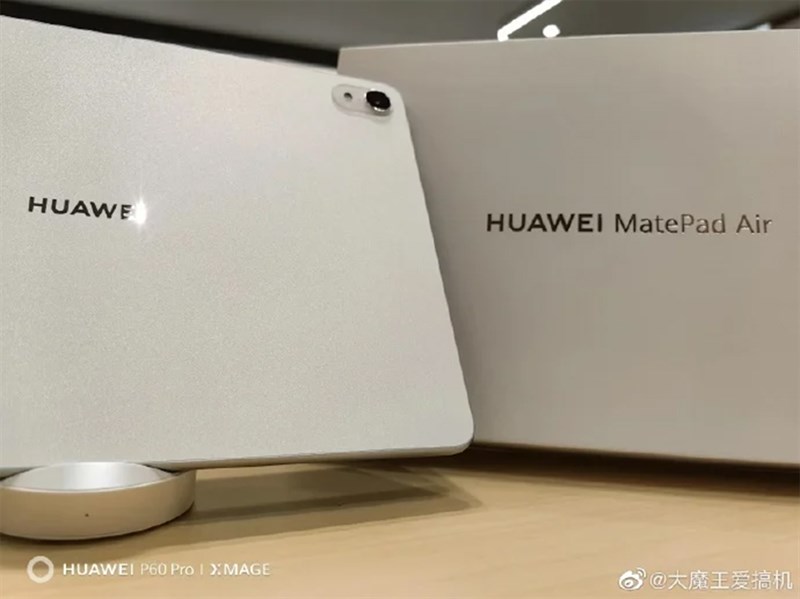 Rò rỉ hình ảnh thực tế của Huawei MatePad Air Rò rỉ hình ảnh thực tế của Huawei MatePad Air