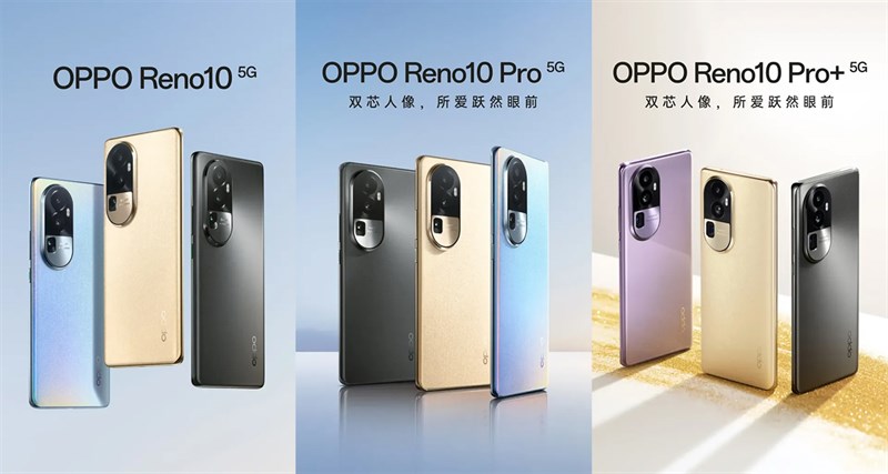 OPPO Reno10 Series lộ diện