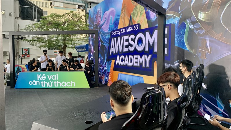 Cùng đắm chìm trong sự kiện trải nghiệm Galaxy A tại trường Đại học Hồng Bàng Cùng đắm chìm trong sự kiện trải nghiệm Galaxy A tại trường Đại học Hồng Bàng