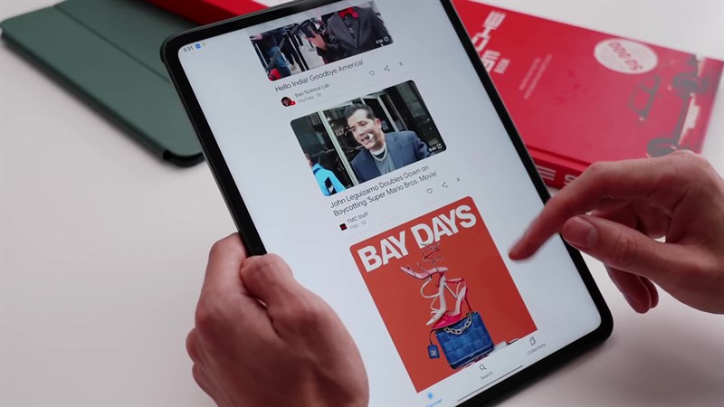 Trong thực tế, OnePlus Pad có hiệu suất tổng thể khá ổn định và phản hồi nhanh đối với hầu hết các tác vụ. Trong thực tế, OnePlus Pad có hiệu suất tổng thể khá ổn định và phản hồi nhanh đối với hầu hết các tác vụ.