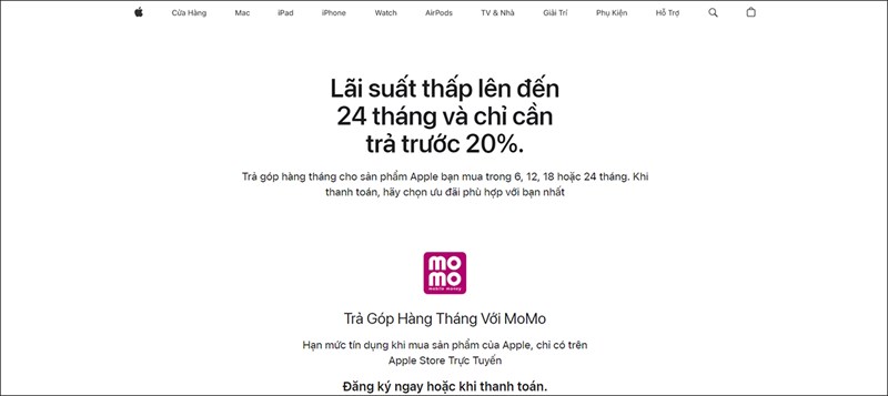 Apple Store trực tuyến Việt Nam chính thức đi vào hoạt động Apple Store trực tuyến Việt Nam chính thức đi vào hoạt động