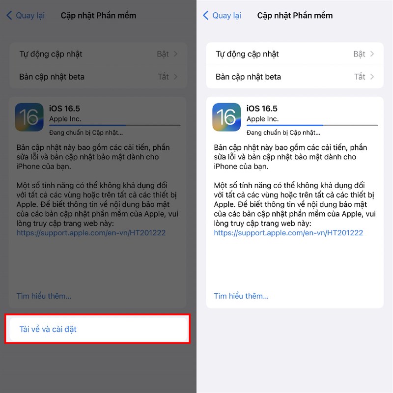 Cách cập nhật iOS 16.5