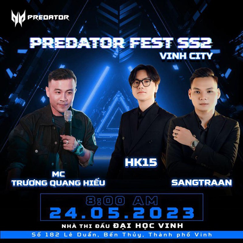 Sự kiện Predator Fest SS2 sắp diễn ra Sự kiện Predator Fest SS2 sắp diễn ra