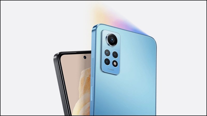 Với mặt lưng nhựa Redmi Note 12 Pro 4G vẫn có vẻ ngoài vô cùng sành điệu