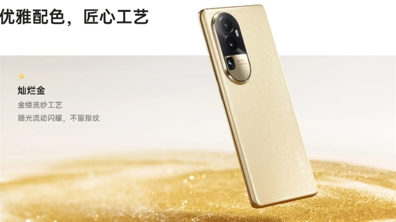 OPPO Reno10 không chỉ trông khác biệt, cuốn hút mà còn tạo được thêm hiệu ứng thị giác về độ mỏng rất tốt.