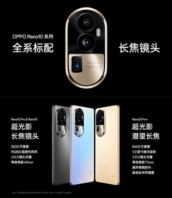 OPPO Reno10 Pro+ được nâng cấp mạnh mẽ ở hệ thống camera